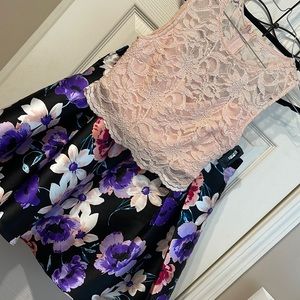 Very pretty top and skirt
